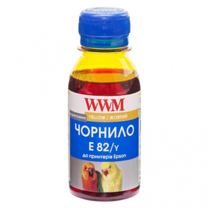 Чорнила WWM E82 для Epson 100г Yellow (E82/Y-2)